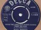 BERYL MARSDEN*WHEN THE LOVELIGHT STARTS SHINING THRU HIS EYES*SOUL*BEAT*DECCA*