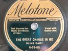 Blind Gary Davis 78 rpm Prewar Guitar Blues / Gospel - I Belong to the Band NICE