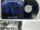 Metallica Ride The Lightning LP Vinyl 1984 Megaforce MRI 769 1st Press VG+/ VG