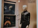 signed gary numan replicas tubeway army album cover