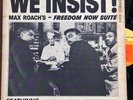 Max Roach We Insist Freedom Now Suite 1st DG Candid lp Coleman Hawkins