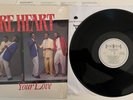 Pure Heart - Your Love 1989 Fortress lp RARE Gospel Electro Boogie Funk NM