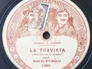 Camille Borello Verdi La Traviata Vertical Cut 78RPM Perfectaphone 1389/90