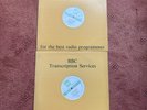 BBC Transcription Service Vinyl LP Sixty Minute Theatre Grasshopper Anton Chekov