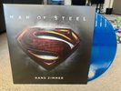Hans Zimmer - Man of Steel Soundtrack Vinyl LP (Translucent Blue /1500) RARE