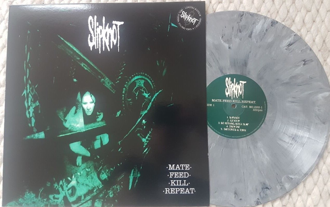 12" Color Vinyl LP Mate.Feed.Kill.Repeat Slipknot --- System of a Down...