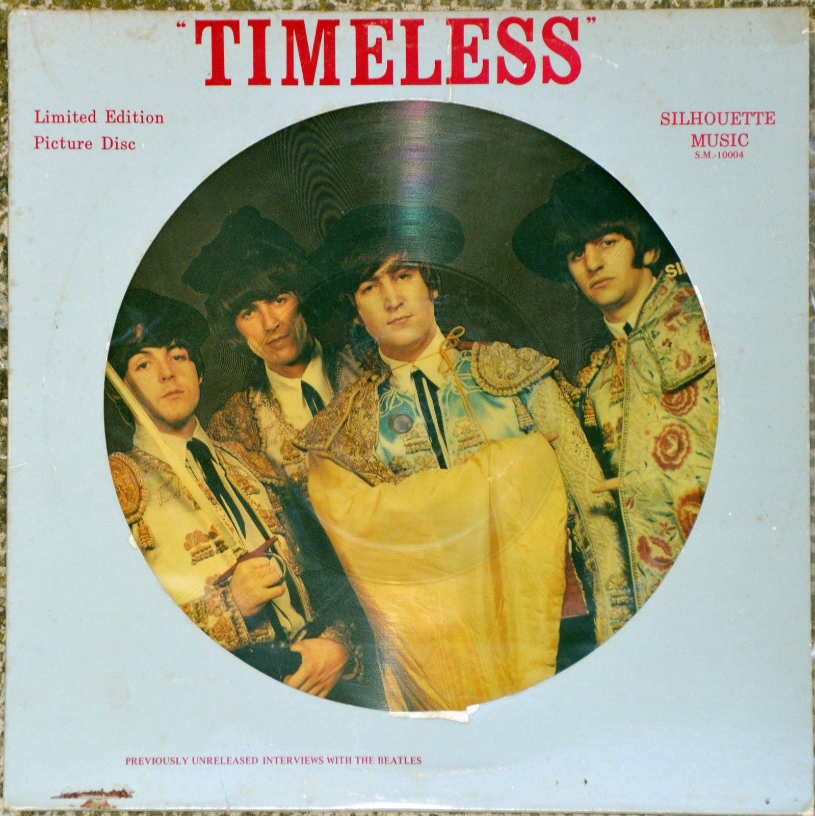 popsike.com - 33t The Beatles - Timeless PICTURE DISC (LP) - 1981 