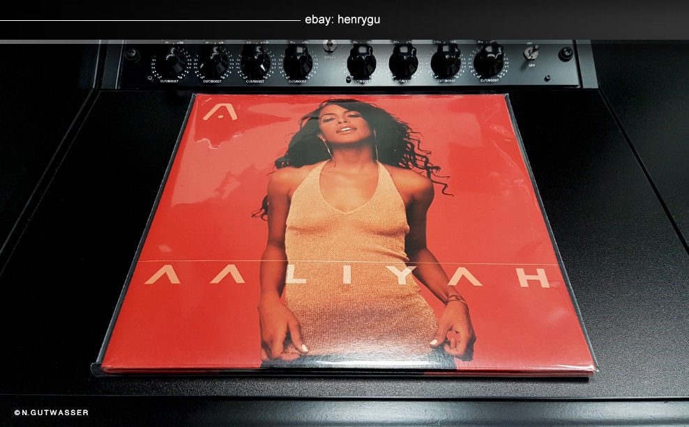Aaliyah Aaliyah 12 2xlp Doppel Lp Vinyl Rare 