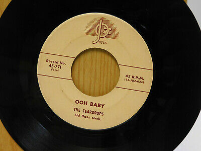 popsike.com - The Teardrops original doowop 45 My Heart bw Ooh Baby on ...