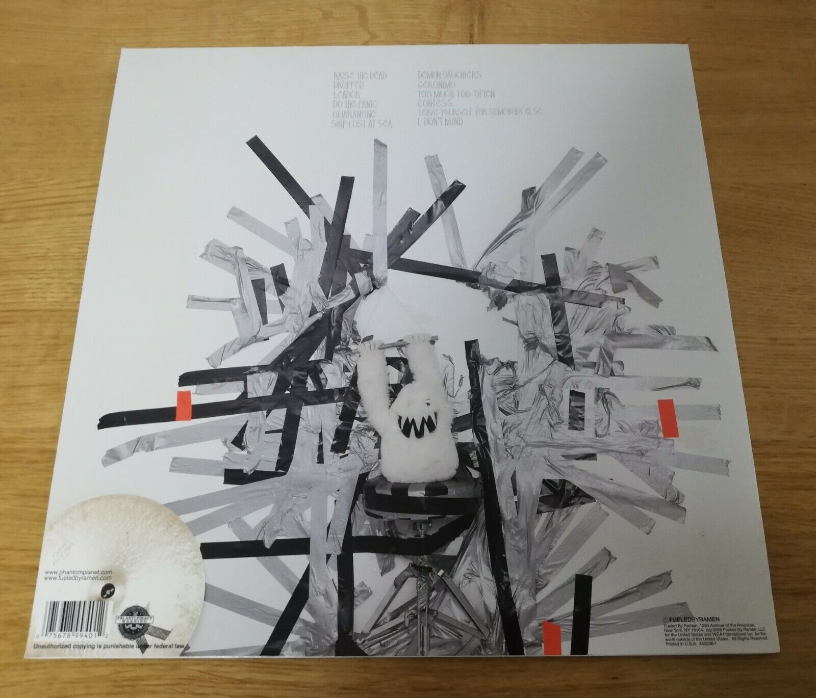 popsike.com - Phantom Planet Raise The Dead Original Blue Vinyl LP 