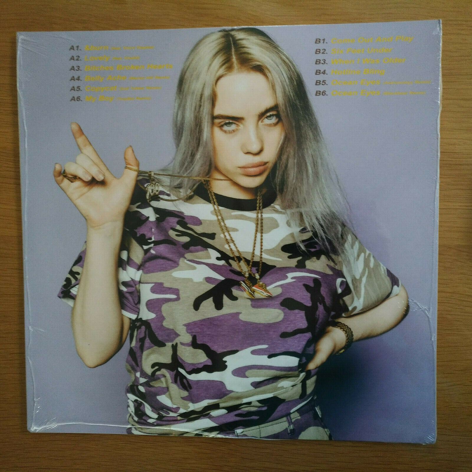 Billie Eilish SINGLES RARITIES & REMIXES Vinyl LP new
