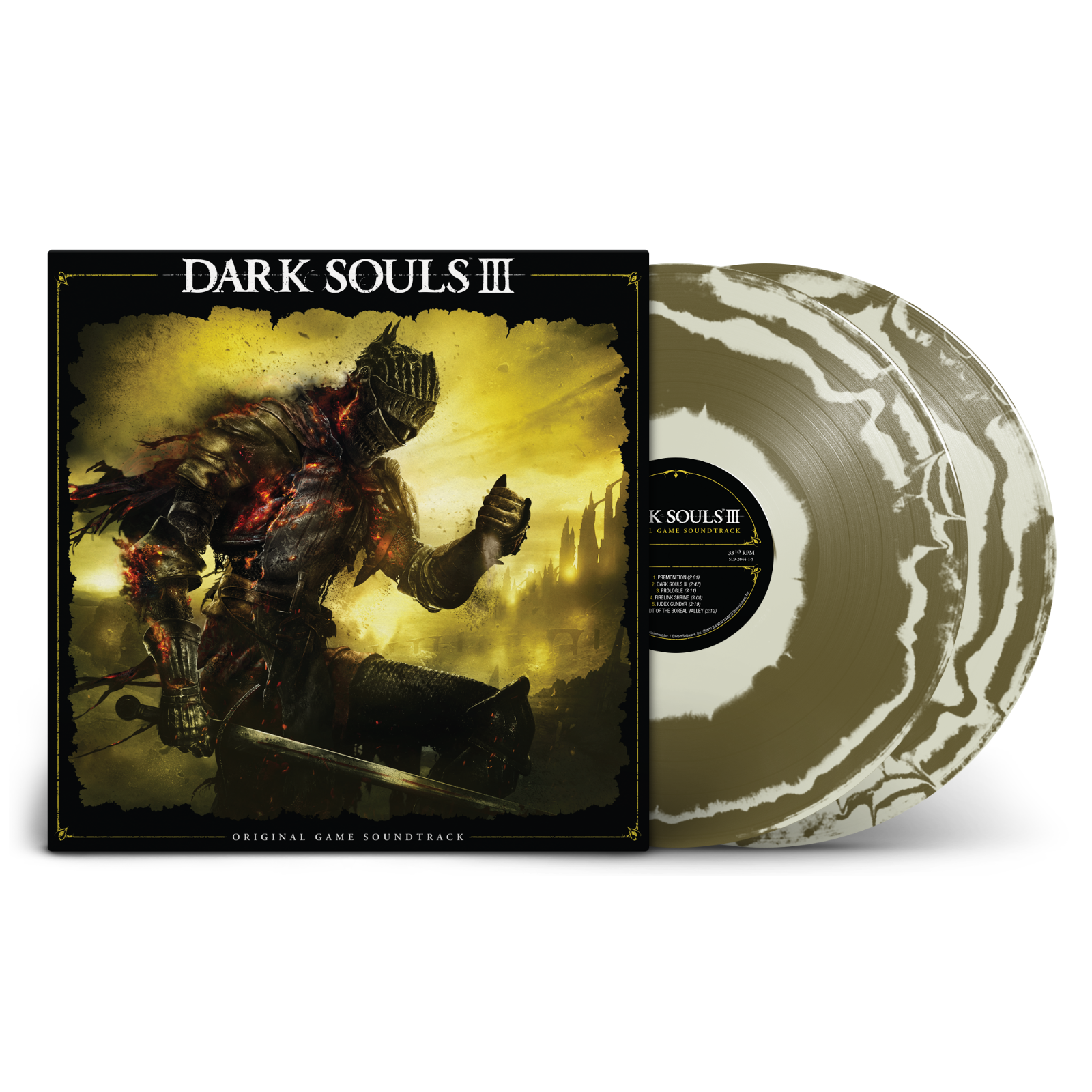  - Dark Souls 3 2LP Vinyl Elemental Lightning Variant - In Hand  - Fast Shipping - auction details