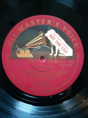 Pic 3 Ray Charles.Genius+Soul=Jazz. Mono vinyl. CLP 1475. Factory Sample. Quincy Jones
