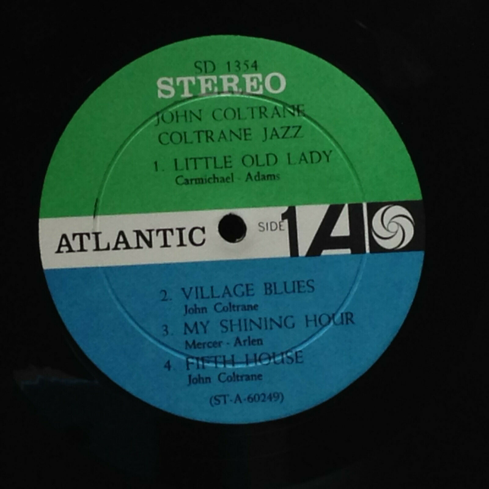Pic 4 John Coltrane-Coltrane Jazz-Atlantic 1354-STEREO SUPERB DG