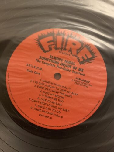 Pic 2 Elmore James, Something Inside Of Me: The Complete Fire-Enjoy Sessions-OOP, Rare