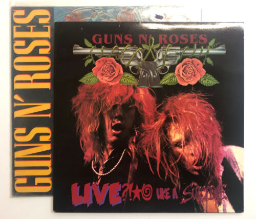 popsike.com - Rare Guns N Roses “Live Like A Suicide” 1986 Album