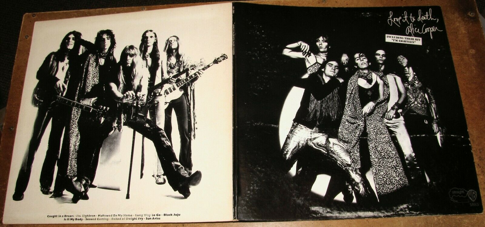 Popsike Com Alice Cooper Love It To Death Warner Straight Ws 1883 Gatefold Vg Lp Excellent Auction Details