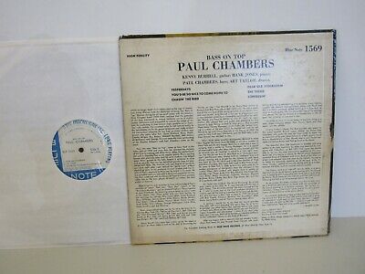 Pic 2 Paul Chambers Quartet-Bass On Top-Blue Note-RVG/EARR-Mono-Jazz-LP
