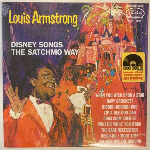 Pic 1 Louis Armstrong SEALED Disney Songs the Satchmo Way RSD Vinyl Record LP
