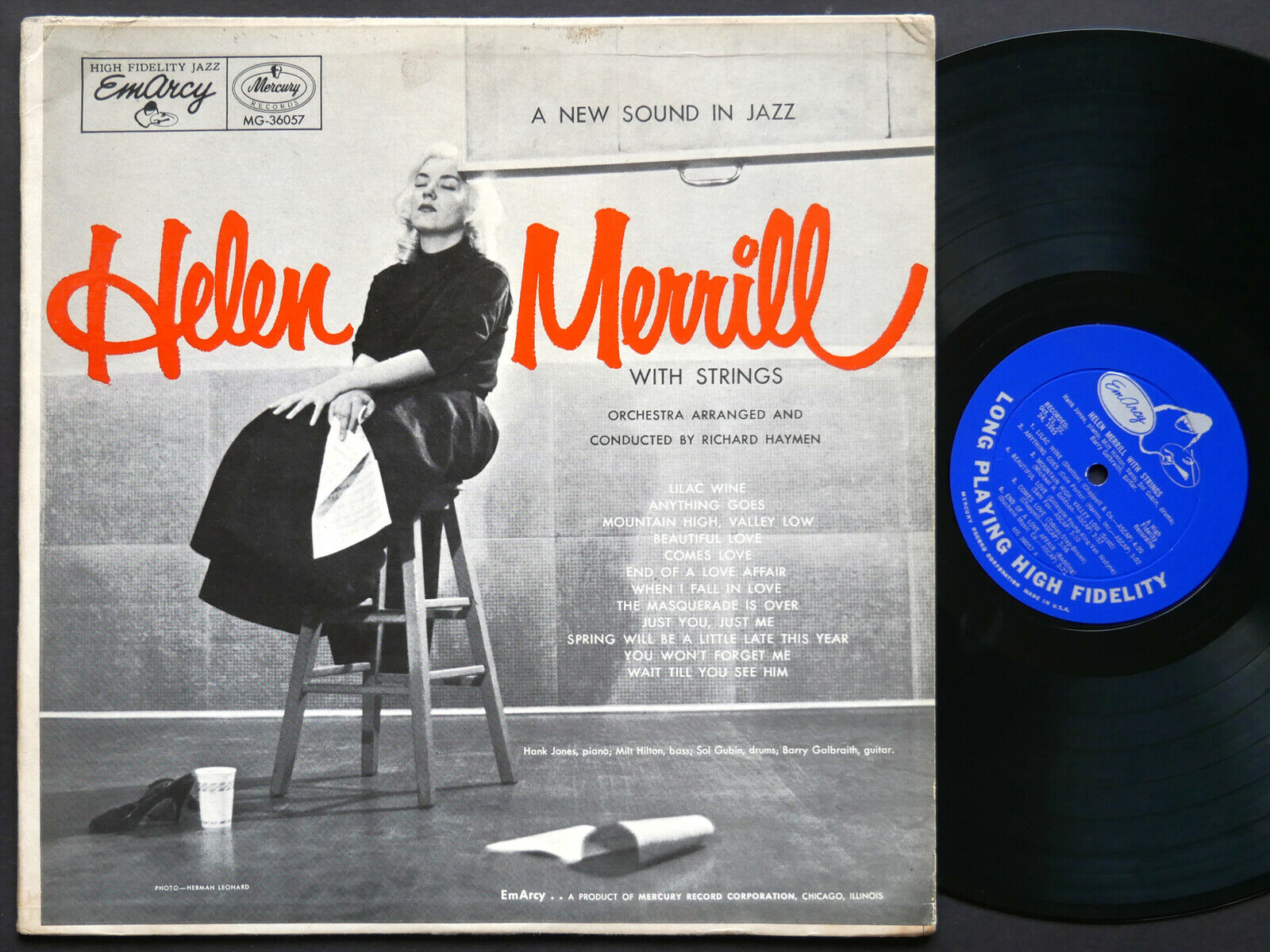 popsike.com - HELEN MERRILL With Strings LP EMARCY MG-36057 US 