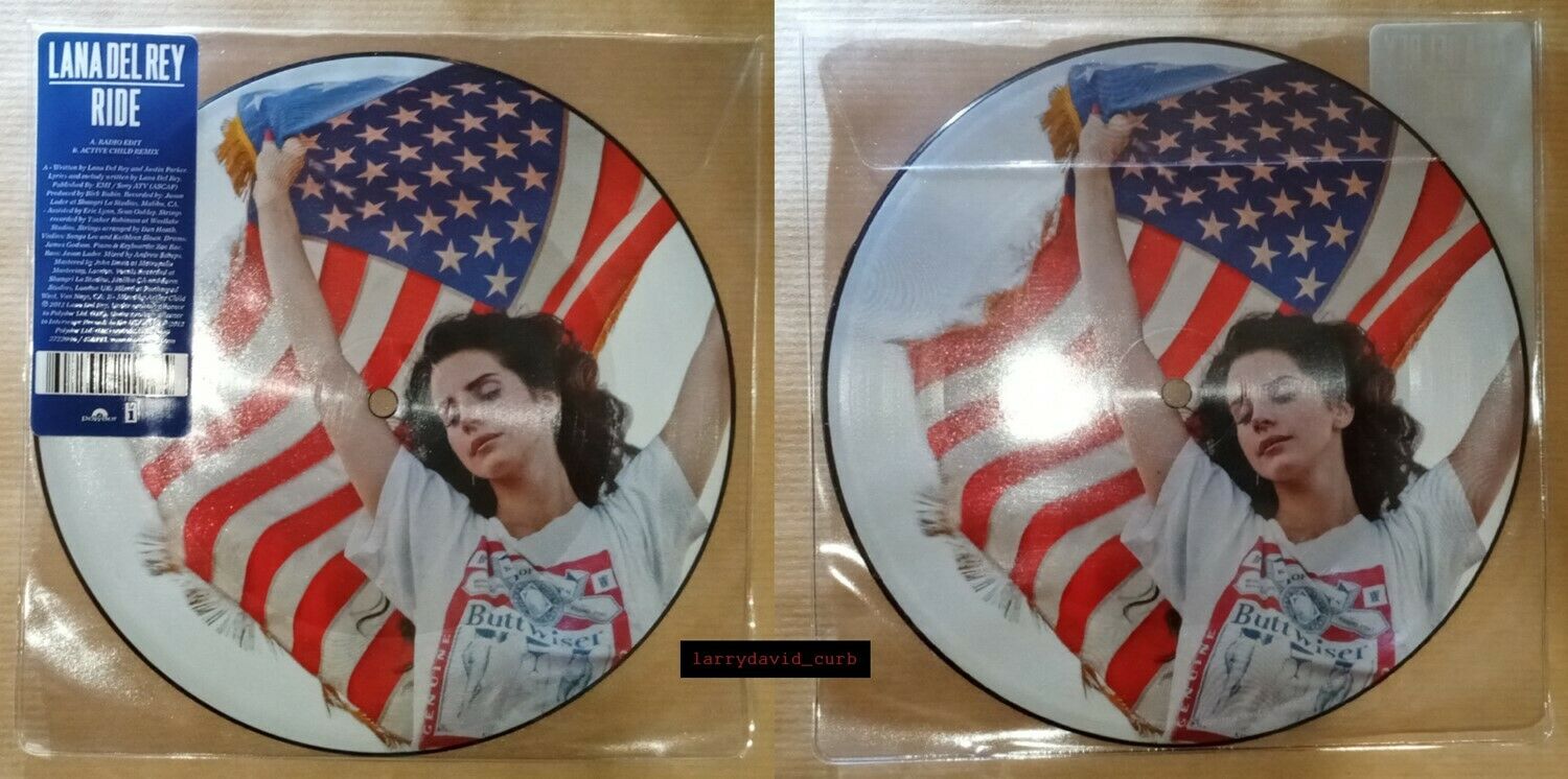 popsike.com - Lana Del Rey VINYL * Ride Video Games Blue Velvet 
