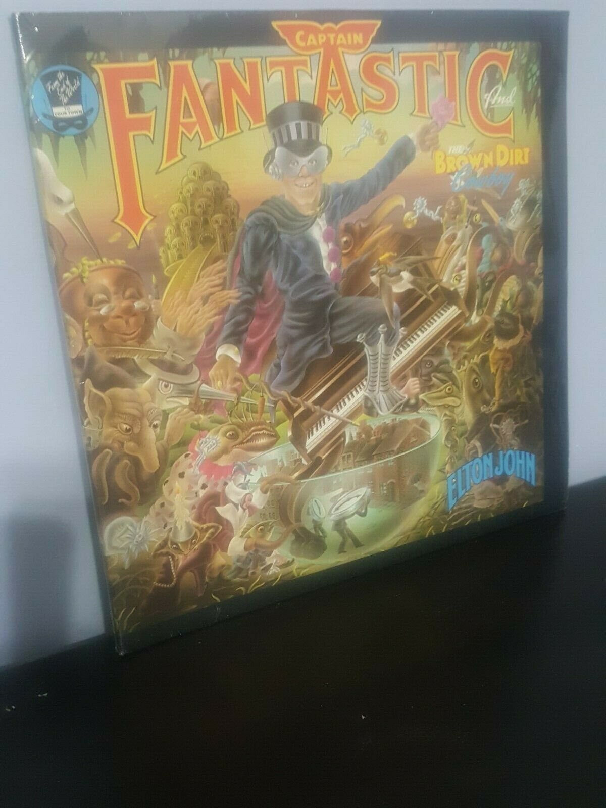 elton john album cover captain fantastic