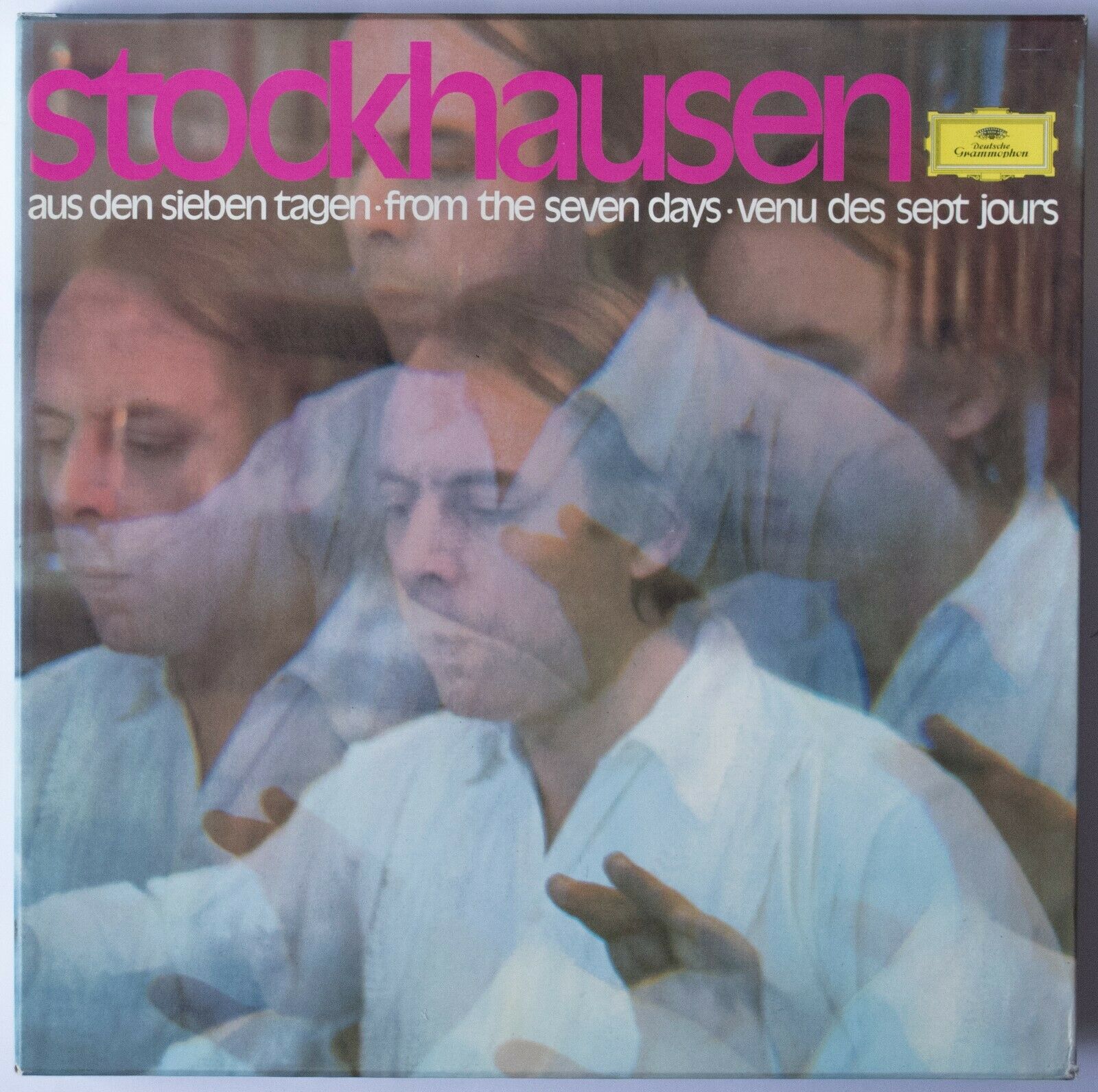 Stockhausen - Aus den sieben Tagen (7LP set) avant garde original
