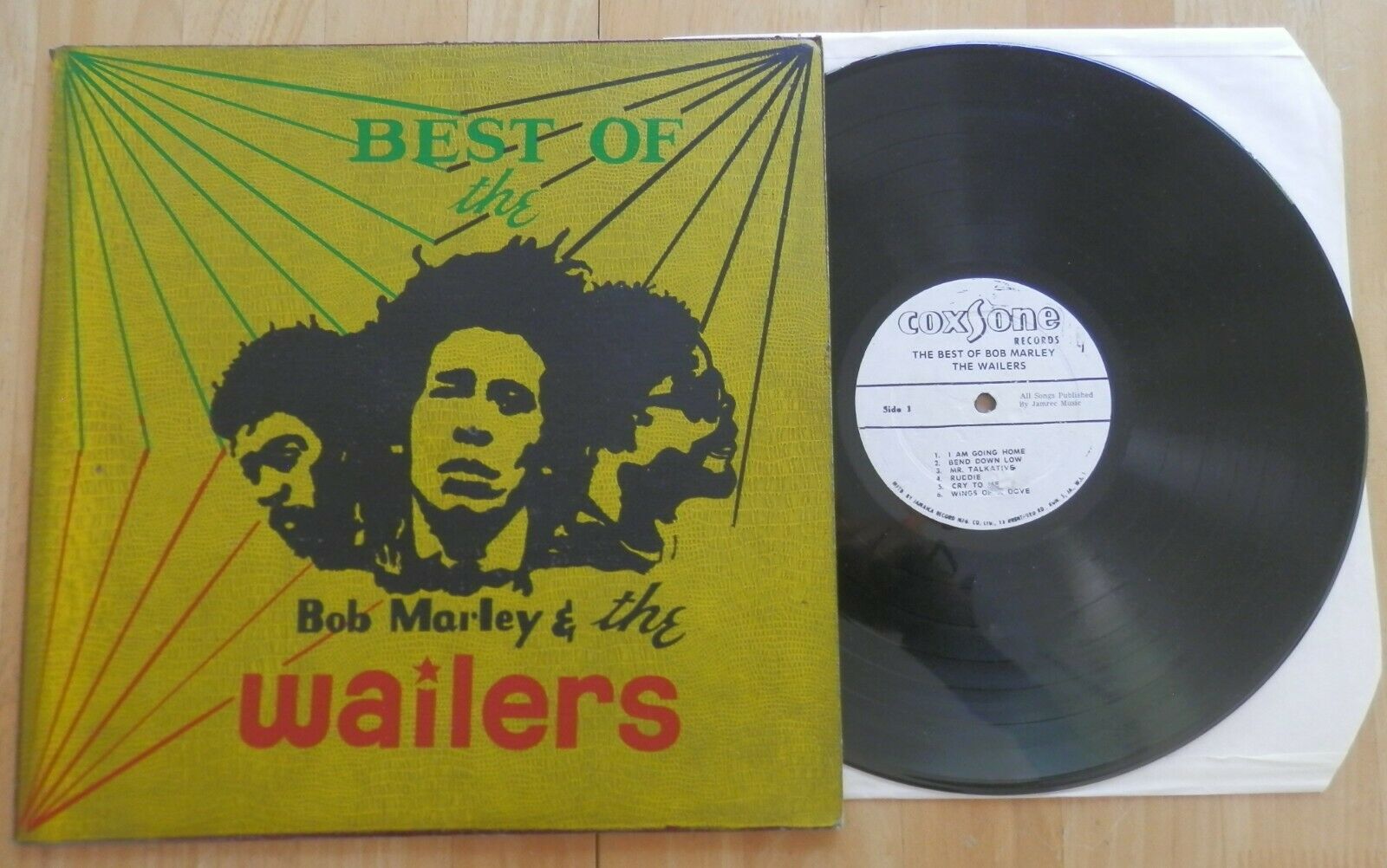 Bob Marley & The Wailers: The Best Of, JA Studio 1 SILK SCREEN