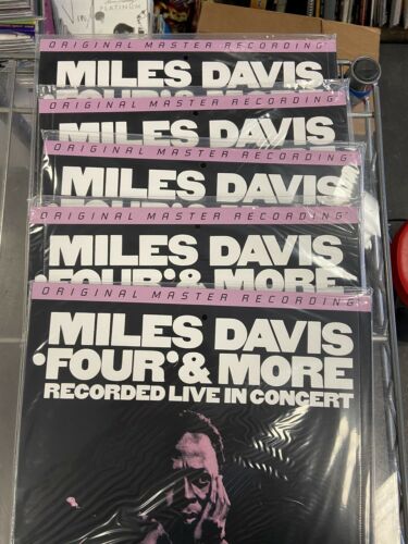5 Copies Miles Davis - Four & More: Live in Concert MOFI MFSL LP MINT SEALED