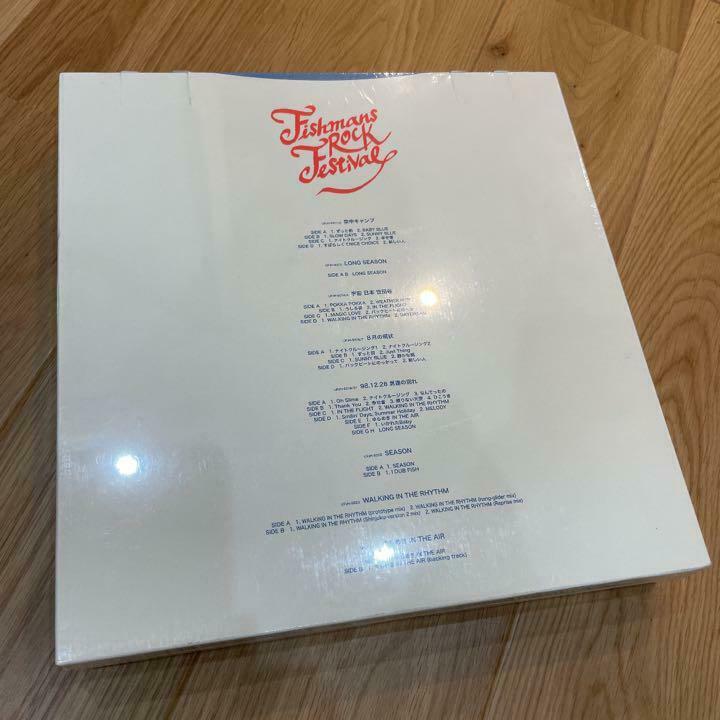 Pic 1 [NOS] Fishmans Rock Festival Box Set Vinyl LP 98.12.28 Long Season Japan Sealed