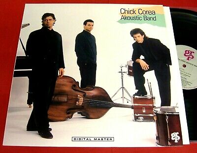 Chick Corea  "CHICK COREA AKOUSTIC BAND" 1989, GRP  GR-9582. Outstanding NM/NM