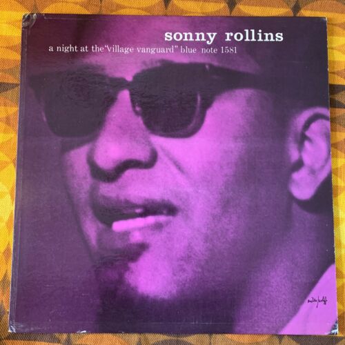 SONNY ROLLINS   A Night At The Village Vanguard   Blue Note BLP 1581 jazz LP