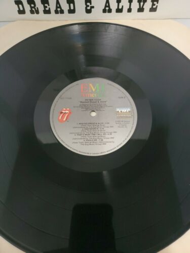 Pic 3 Peter Tosh Vinyl Mystic Man Dread or Alive F/VG 2 Records Fast Shipping