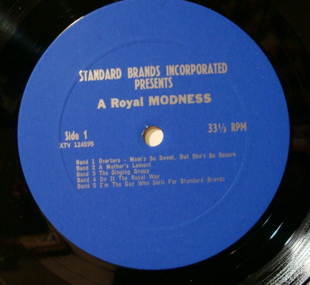 Pic 3 A Royal Modness (Mod-Ness)-1967 Industrial Musical-RARE PRIVATE-Standard Brands