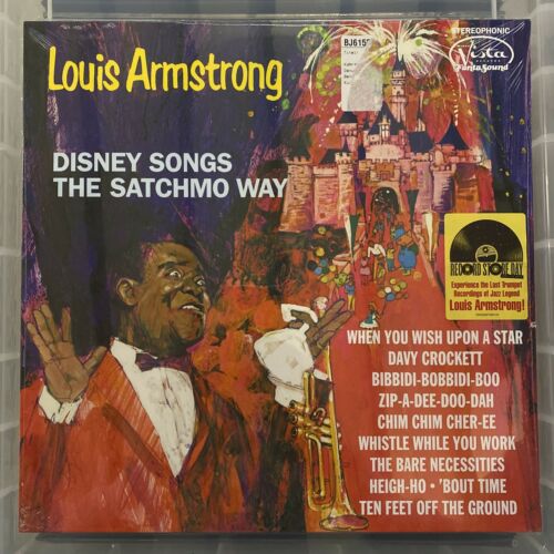 2 X Louis Armstrong - Disney Songs The Satchmo Way UK RECORD STORE DAY 2019 12”
