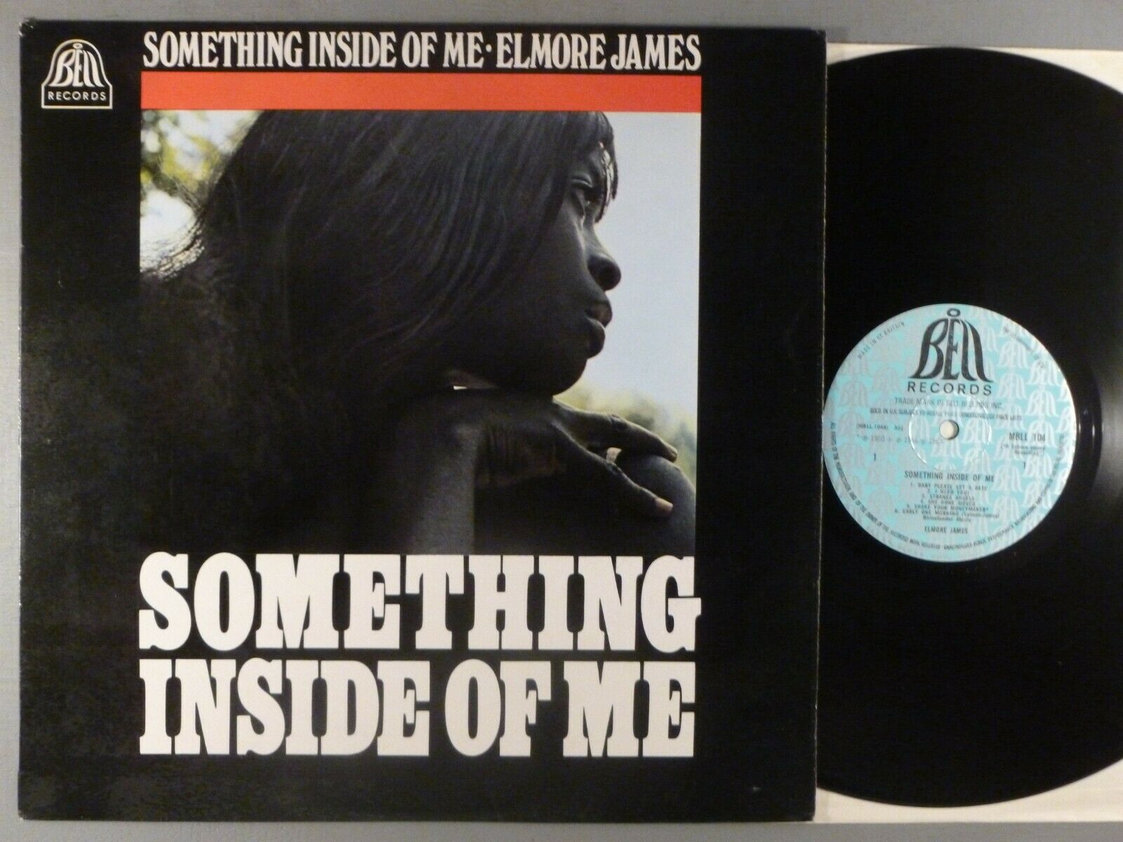 Elmore James  Something Inside Of Me   Blues  Mono UK Press