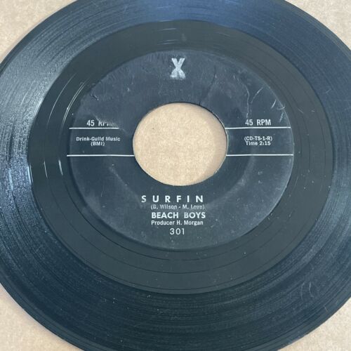 Pic 1 Beach Boys - Luau/Surfin * X 301 Surf Rock 45 Rare