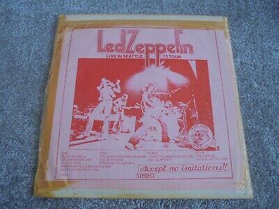 Pic 1 Led Zeppelin - Live In Seattle 73 Tour 1976 USA DOUBLE LP TMOQ 1st
