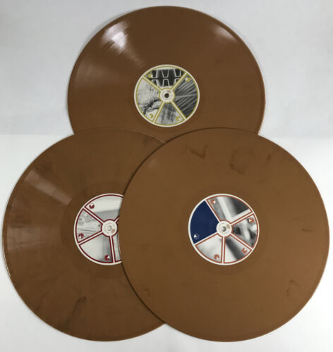 Pic 3 APHEX TWIN Selected Ambient Works Vol II Ltd Edition No 004612 Brown Vinyl WARP