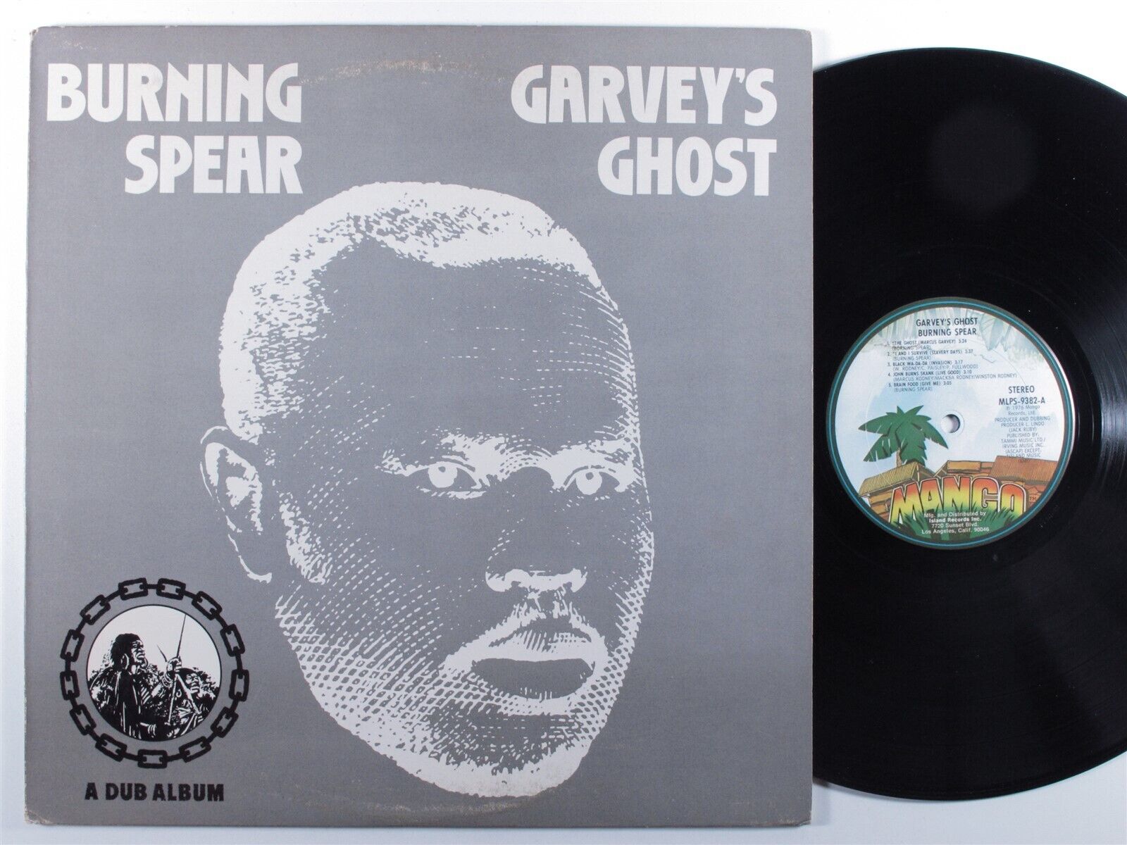 BURNING SPEAR Garvey's Ghost MANGO LP VG+ m