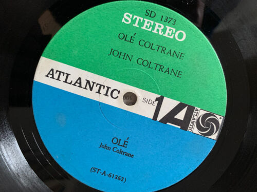 Pic 3 John Coltrane - Olé Coltrane, 1961 US, Stereo, Label Atlantic,Media  VG+ST A6136