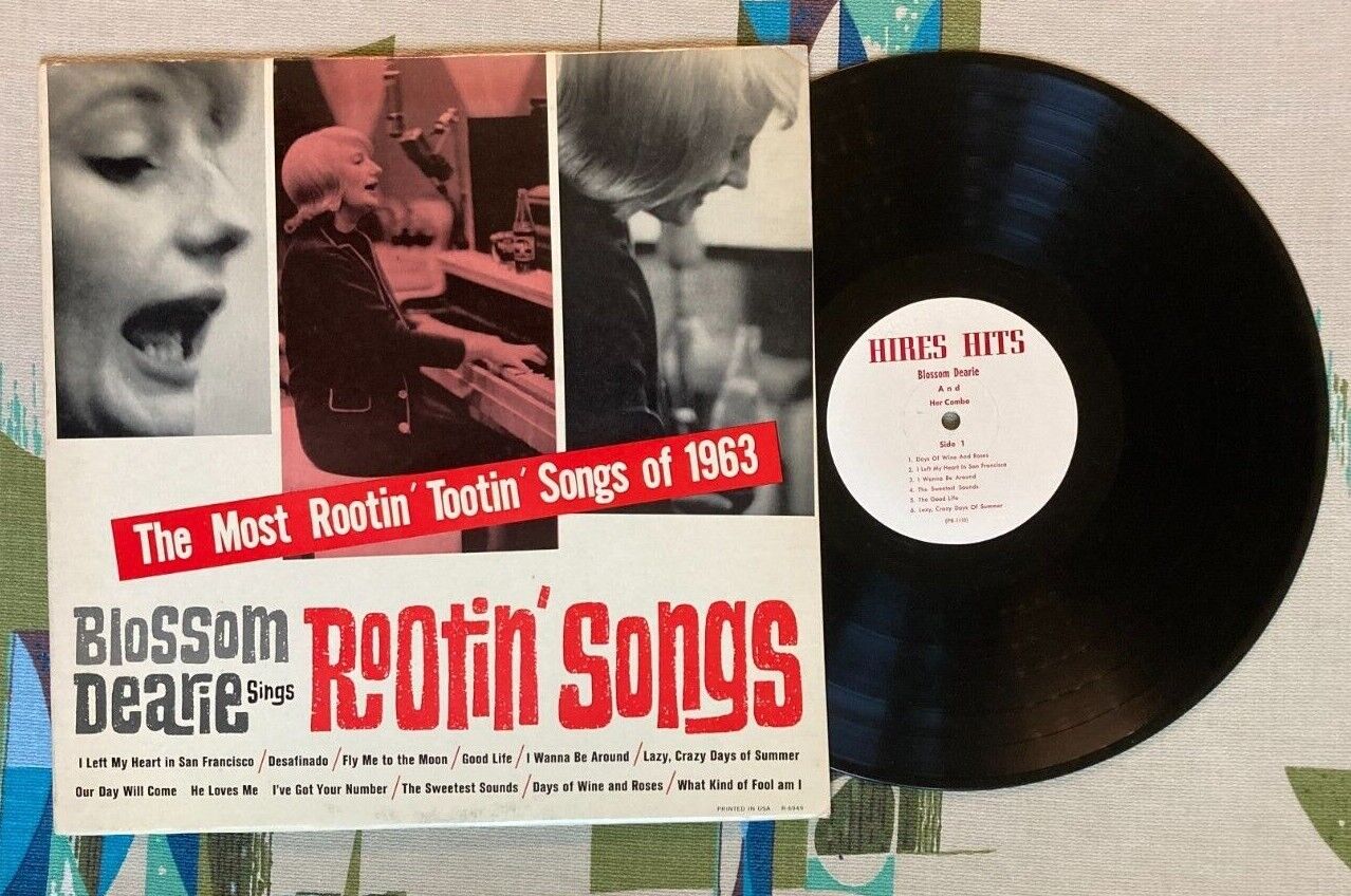 Blossom Dearie Sings Rootin' Songs LP 1963 Original VG++/VG+