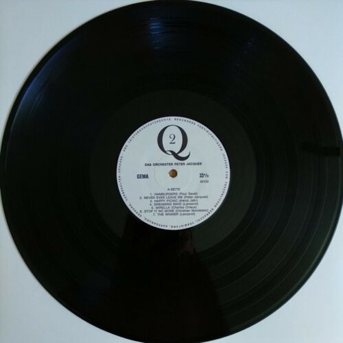 Pic 3 LP Q2 Orchester Peter Jacques  Library Record Quadriga 50153/4 Original
