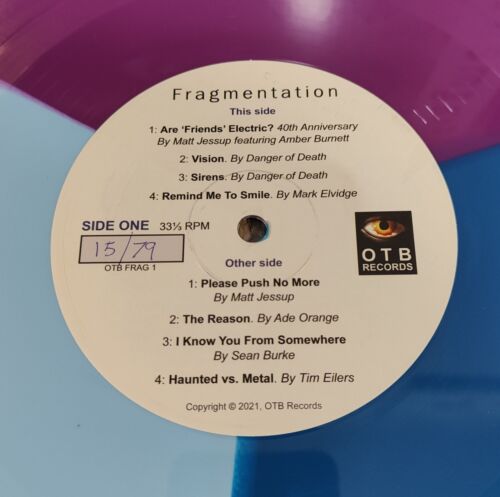 Pic 3 Gary Numan Fragmentation pair of Limited Ed Colour Vinyls