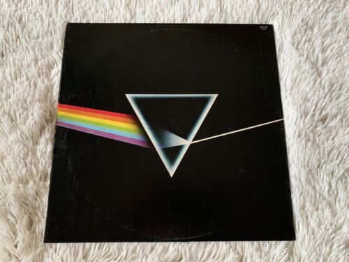 Pic 2 Pink Floyd Dark Side Of The Moon a2/b2 1st UK Press Solid Blue Triangle * EX++ *