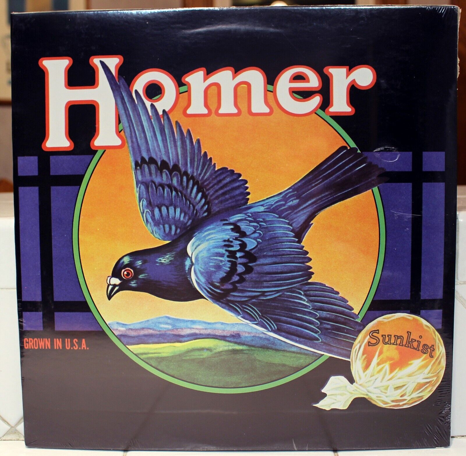Very Rare Rock / Psych LP - Homer - Grown In U.S.A. - NEW SEALED