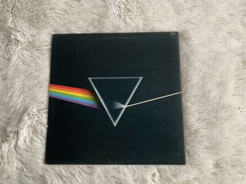 Pic 4 Pink Floyd Dark Side of the Moon UK 1St Press SOLID BLUE TRIANGLE A2B2 *MINT-*LP