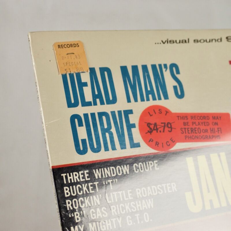Pic 2 JAN & DEAN: Dead Man’s Curve US Liberty Stereo Shrink Orig LP VG++ Vinyl Surf