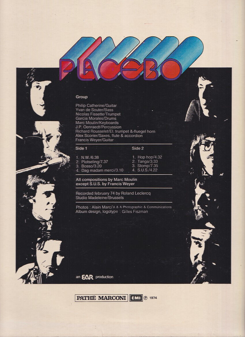 popsike.com - PLACEBO * 1974 LP * Marc Moulin * Belgian FUNK 