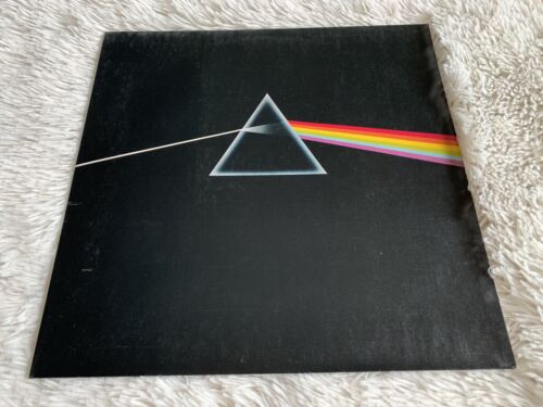 Pic 1 Pink Floyd Dark Side of the Moon UK 1St Press SOLID BLUE TRIANGLE A2B2 *M-/EX++*